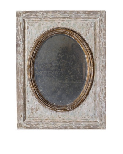 Bliss Studio Antique Oval Inset Mirror