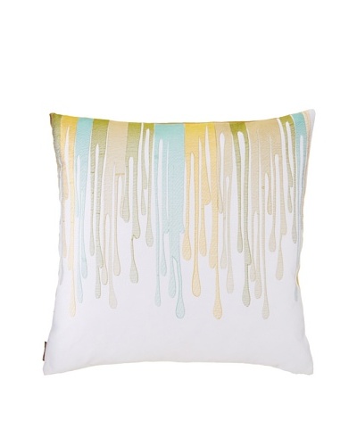 Blissliving Home Buenos Aires Embro Pillow, 18 x 18As You See