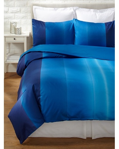 Blissliving Home Kennedy Duvet Cover Set, Blue, Full/Queen