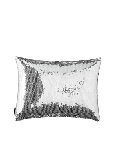 Blissliving Home Sasha Pillow, Silver, 12 x 16