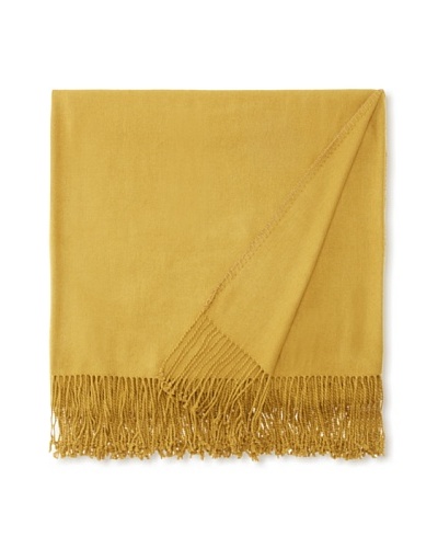 Blissliving Home Argo Throw, Ochre, 50 x 60