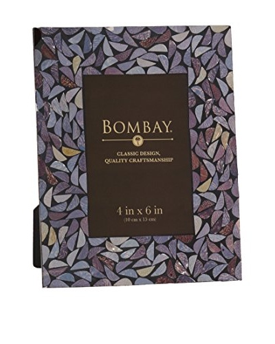 Bombay Company Glass Mosaic 4 x 6 Frame With Hangtag