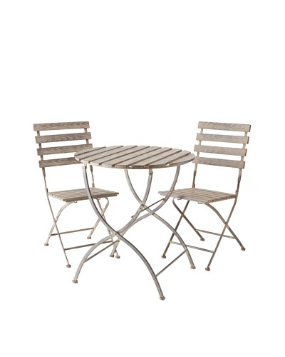 Bond Mendocino “Weathered Oak” Bistro Set