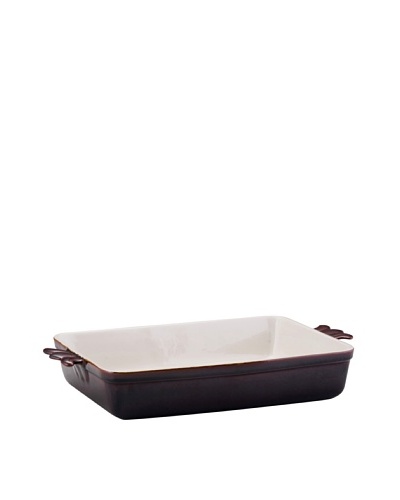 BonJour Stoneware 9 x 13 Rectangular Baker [Chocolate Brown]