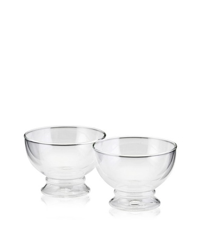 BonJour Set of 2 Insulated 11-Oz. Dessert Cups