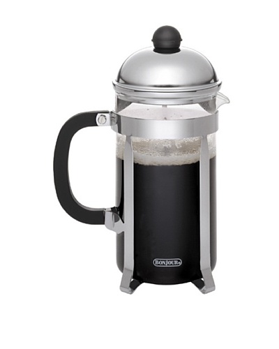 BonJour Polished Stainless Steel Monet French Press [Polished Stainless]