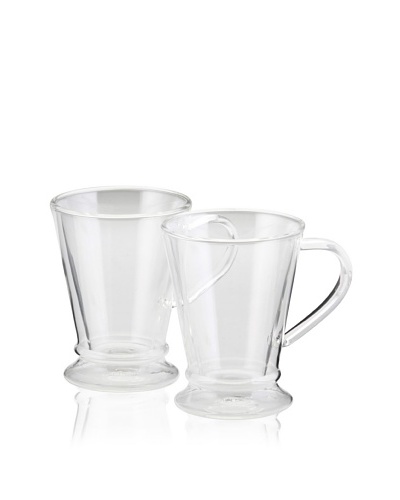 BonJour Set of 2 Insulated 10-Oz. Coffee Mugs