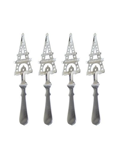Bonnecaze Absinthe & Cuisine Set of 4 Eiffel Tower Absinthe Spoons