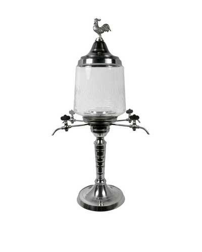 Bonnecaze Absinthe & Cuisine Four-Spout Rooster Absinthe Fountain