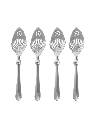 Bonnecaze Absinthe & Cuisine Set of 4 Toulouse Lautrec Absinthe Spoons