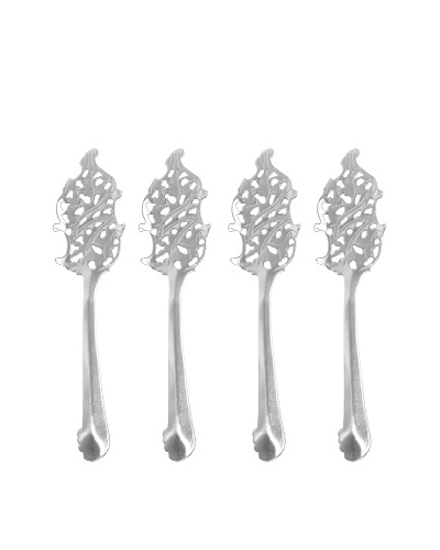 Bonnecaze Absinthe & Cuisine Set of 4 Wormwood Leaf Absinthe Spoons