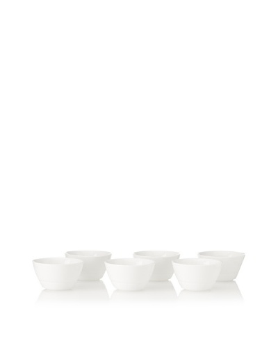 Boska Holland Living Set of 6 Chip & Dip Cups, WhiteAs You See