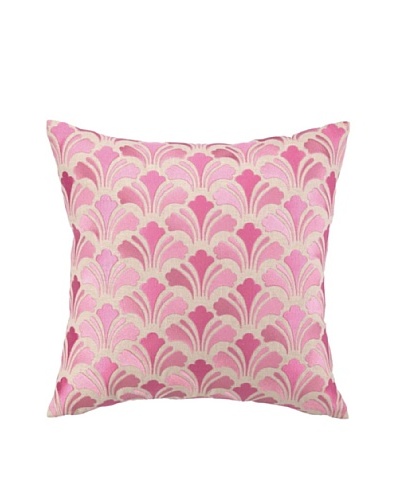 Brejer Acadia Embellished Down Pillow, Pink, 18″ x 18″