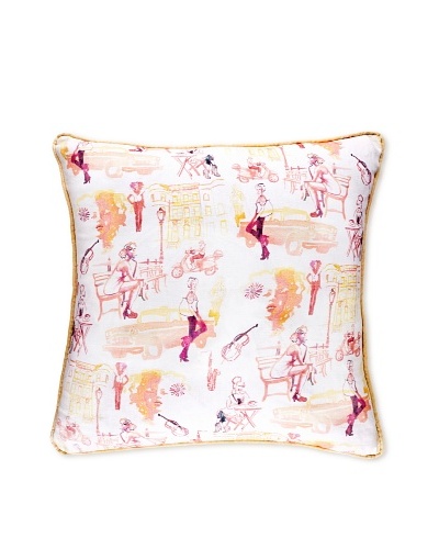 AphroChic Brooklyn Life Pillow