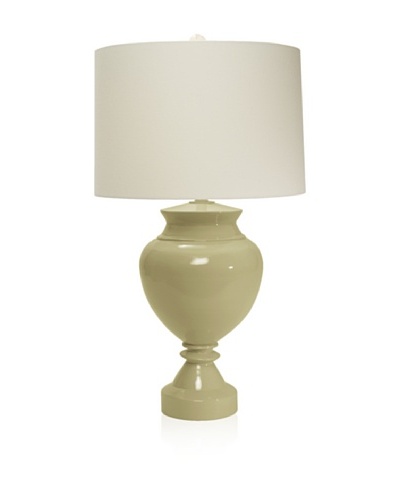 Aqua Vista Lighting Brompton Spun Bamboo Table Lamp, English Ivy