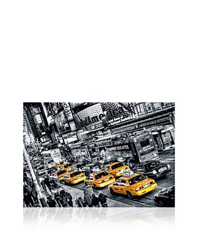 Cabs Queue Large Wall Mural