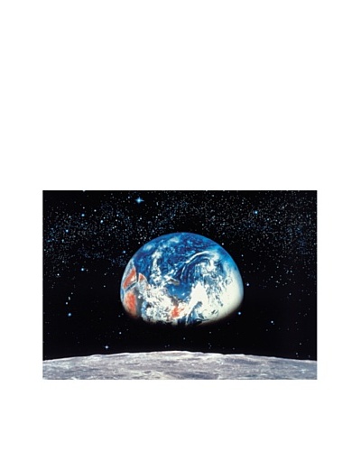 Brewster Home Earth and Moon Wall Mural