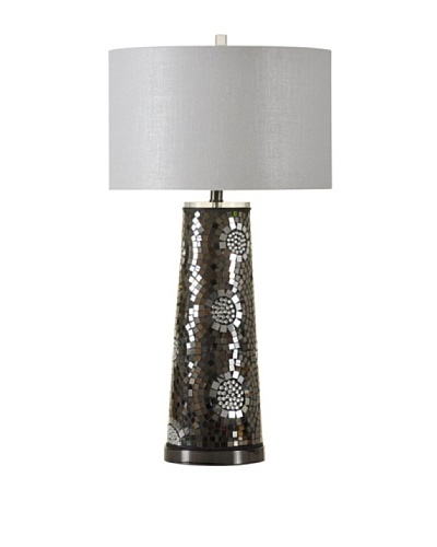 StyleCraft Mosaic Mirror Table Lamp