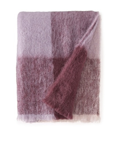 BRUN DE VIAN-TRIAN Mohair Throw, Douceur