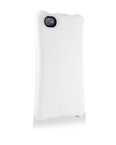 BUILT Apple iPhone 4/4S Ergonomic Hard Shell Case, White