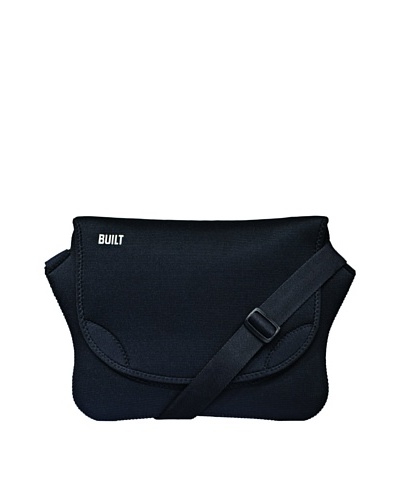 BUILT Bowery Neoprene 11- to 13 Laptop Messenger Bag, Black