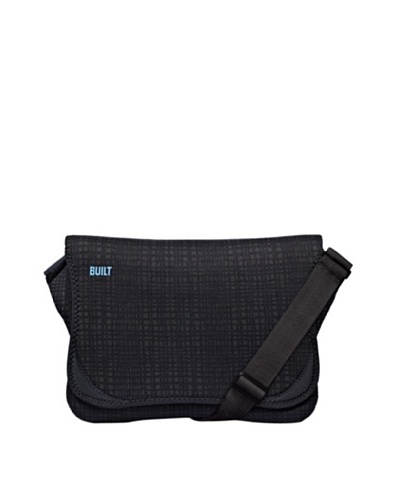 BUILT Apple MacBook or MacBook Pro Neoprene Messenger Bag, Graphite Grid