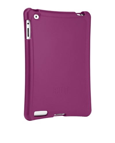 BUILT Apple iPad or iPad 2 Ergonomic Hard-Shell Case, Raspberry