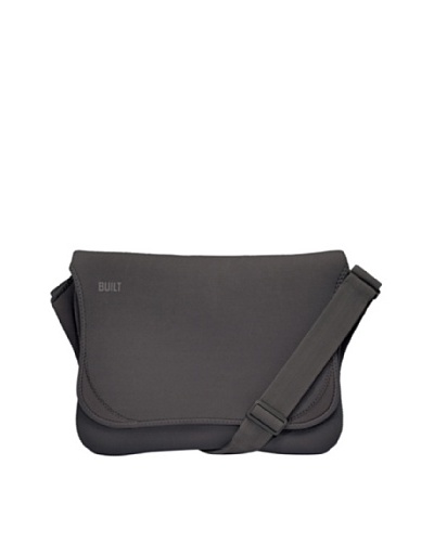 BUILT 15 or 17 Macbook Pro Neoprene Messenger Bag, Charcoal