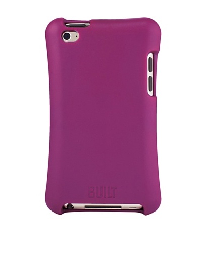 BUILT Apple iPod Touch Ergonomic Hard Shell Case, Rasberry