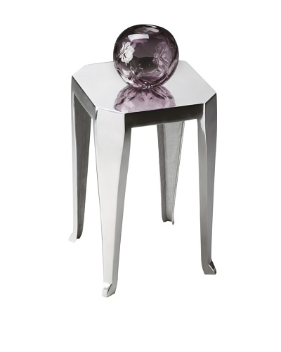 Butler Specialty Company Polished Aluminum Side Table