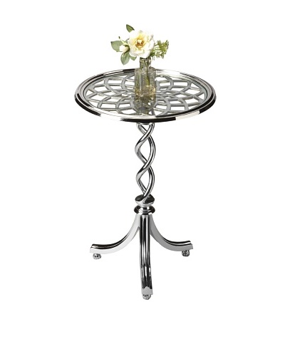Butler Specialty Company Polished Aluminum Accent Table