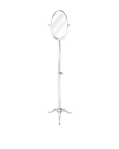 Butler Specialty Company Metalworks Standing Vanity Mirror, Silver