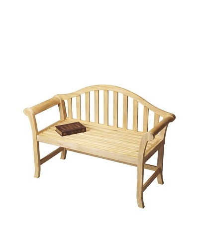 Butler Specialty Company Natural Wood BenchAs You See