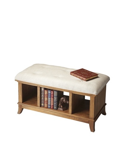 Butler Specialty Company Storage Bench, Sandy Shore