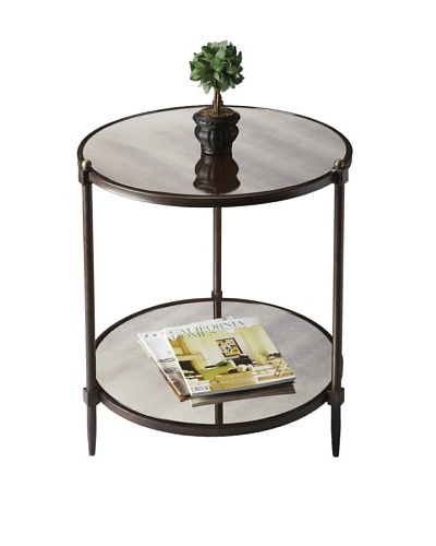 Butler Specialty Company Copper and Gray Side Table
