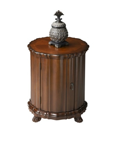 Butler Specialty Company Drum Table, Plantation CherryAs You See