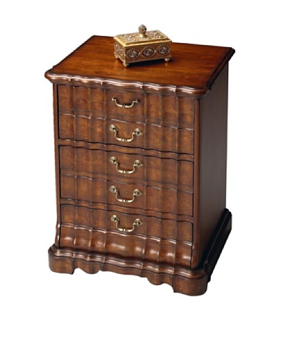 Butler Specialty Company CD/DVD Storage Chest, Plantation CherryAs You See