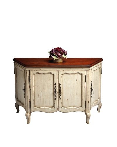 Butler Specialty Company Console Cabinet, Vanilla/Cherry