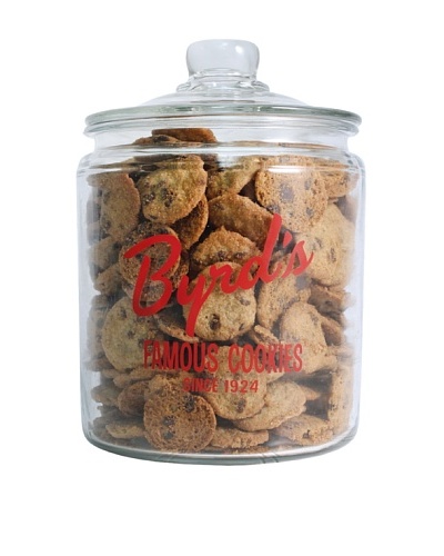 Byrd Cookie Company Logoed Jar with Chocolate Chip Cookies, 1lb