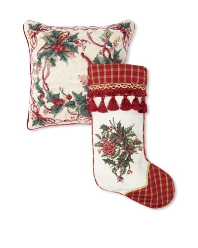 C & F Enterprises Berries & Leaves Pillow Set