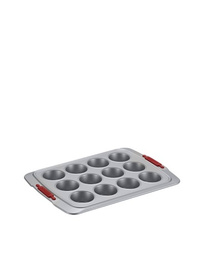 Cake Boss 12-Cup Muffin & Cupcake Pan with Silicone Grips