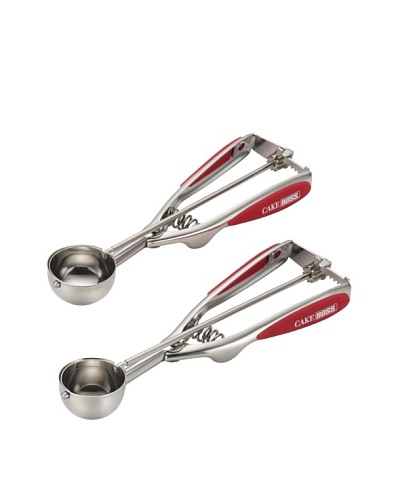 Cake Boss 2-Piece Mechanical Cookie Scoop Set