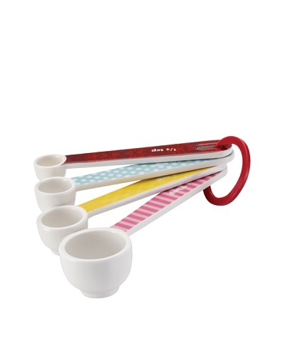 Cake Boss 4-Piece Melamine Classic Measuring Spoon Set