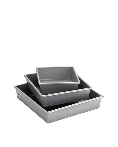 Cake Boss 3-Piece Square Cake Pan Set