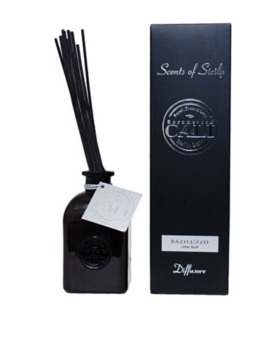 Cali Cosmetics 8.5-Oz Citrus Basil Diffuser, Black