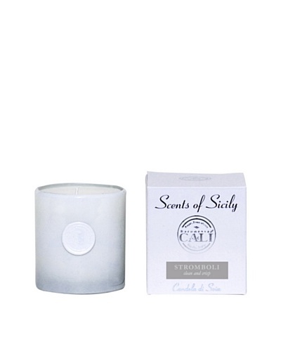 Cali Cosmetics 11-Oz. Clean and Crisp Candle, White