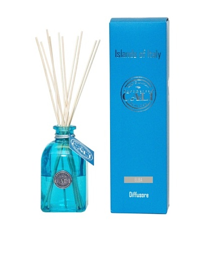 Cali Cosmetics 8.5-Oz Elba Floral Diffuser, Blue