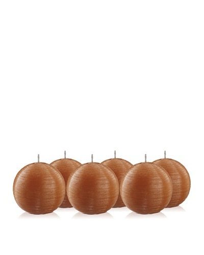 Point à la Ligne Set of 6 Sphere Candles