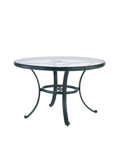 Caluco Venice Round Dining Table, Desert Bronze