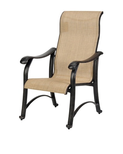 Caluco Venice Dining Arm Chair, Desert Bronze
